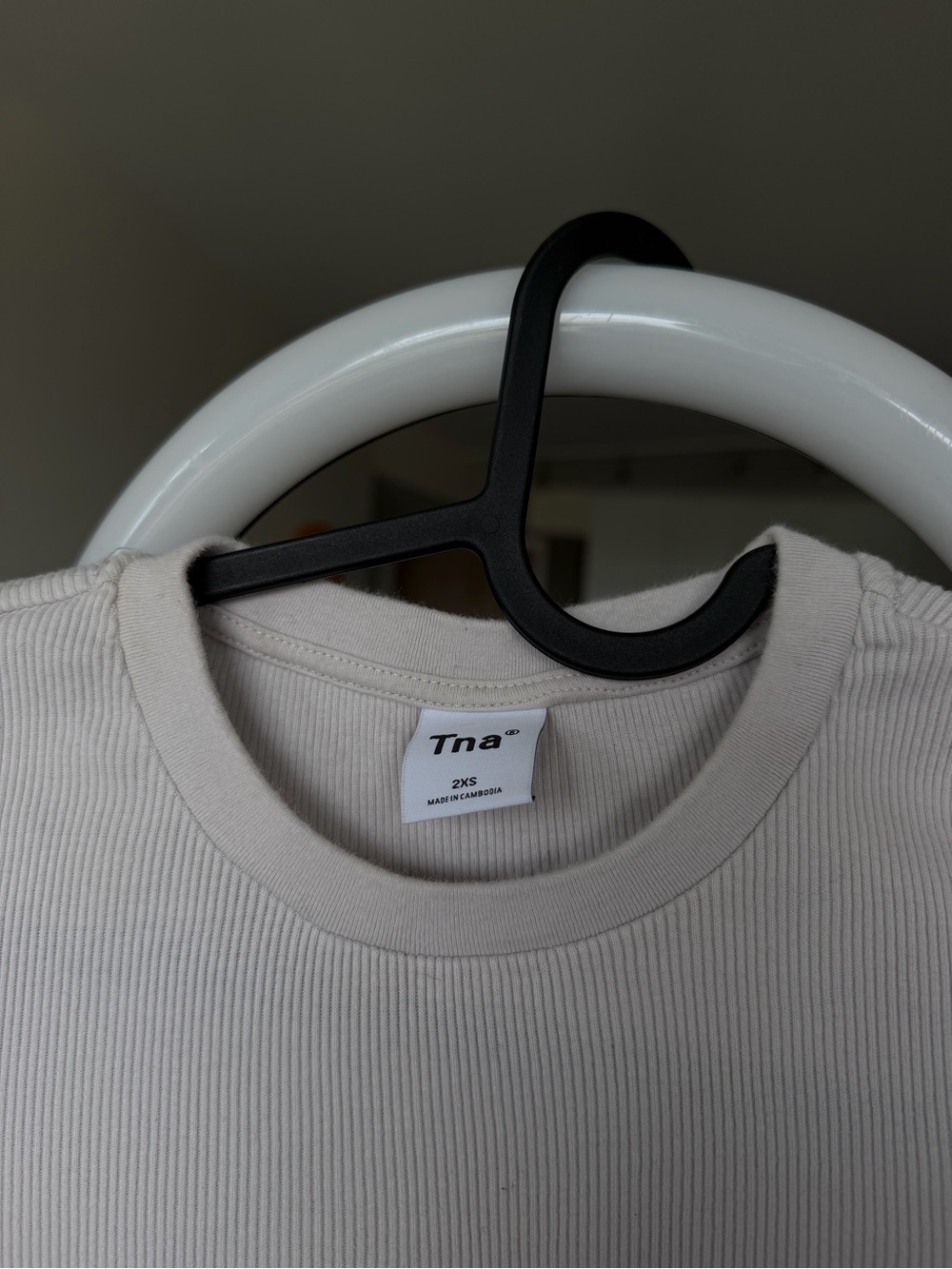 TNA Ribbed Short Sleeve Tee - Picture 2 of 2